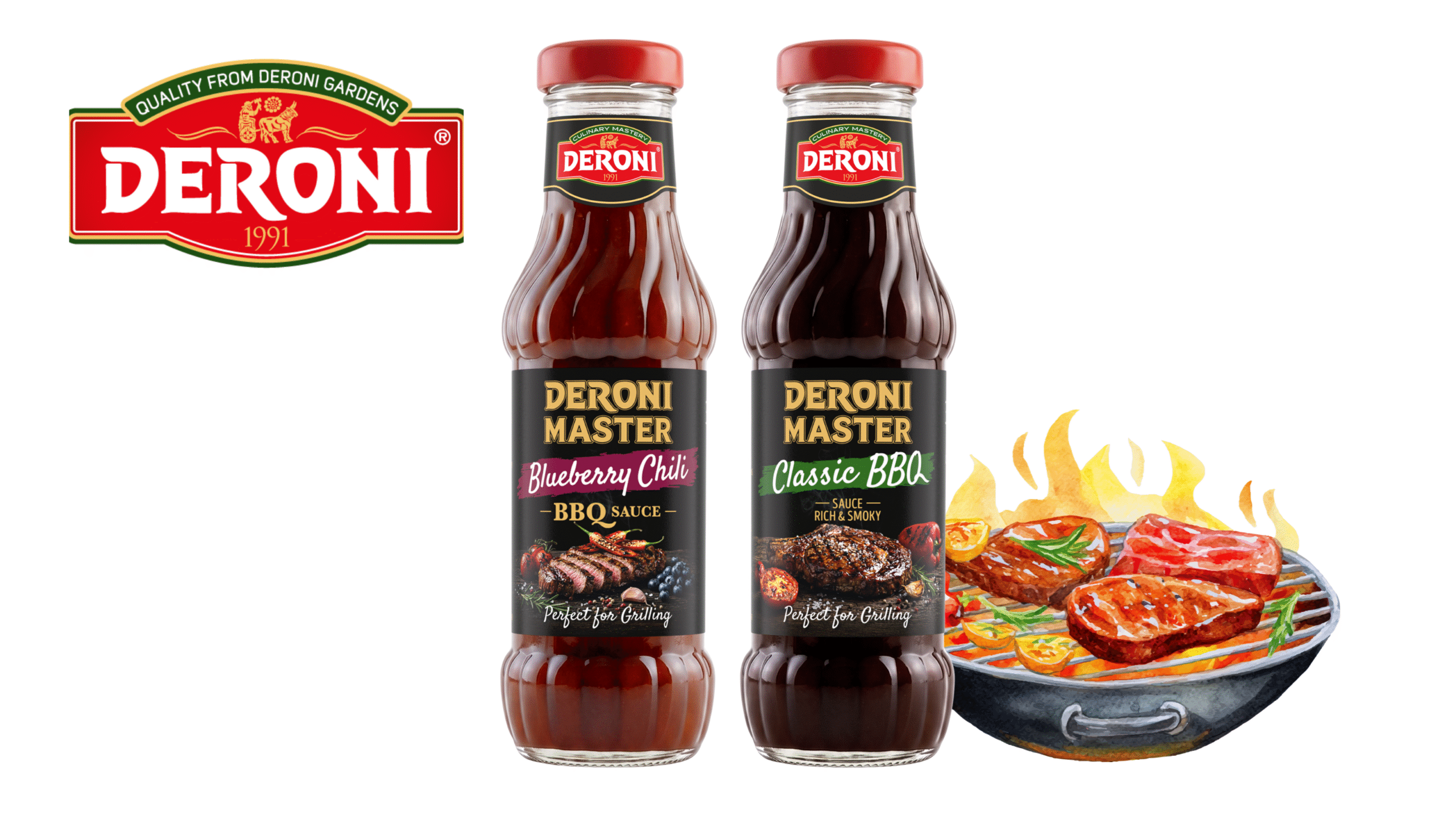 NOWOŚĆ w ofercie! Sosy do mięs marki Deroni Master!